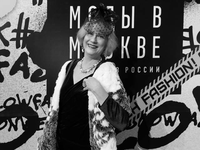 Гостья Недели моды в Москве