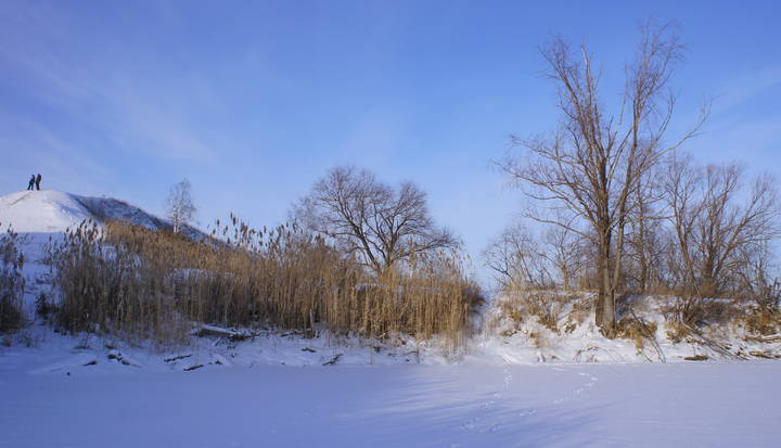 Дамба через р.Ачаирка.