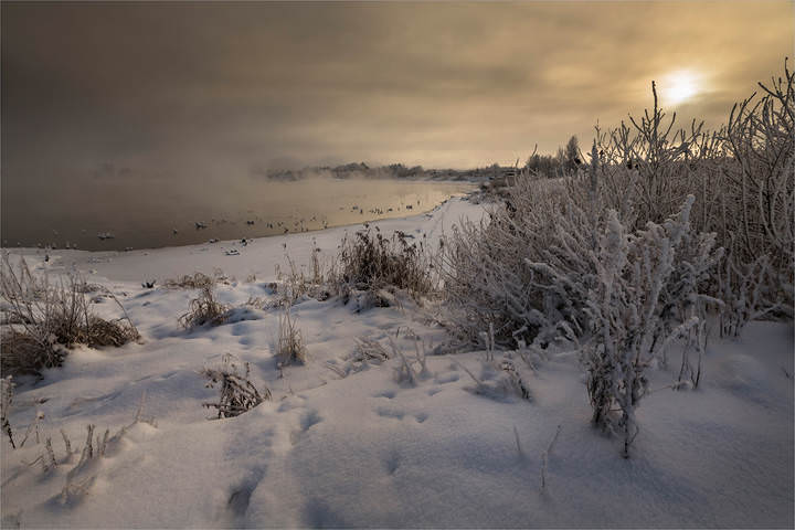 середина зимы
