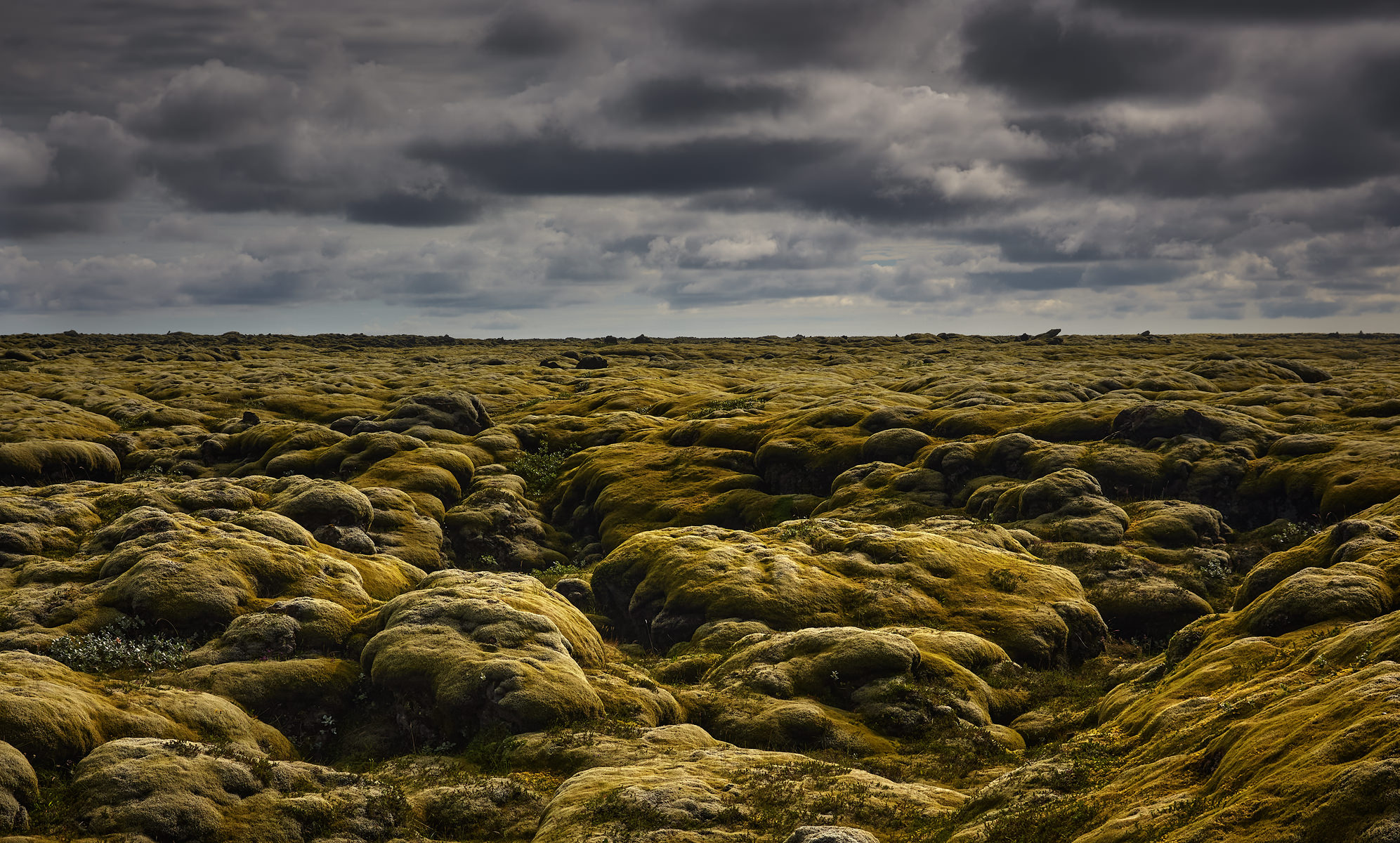 Странные пейзажи Исландии.