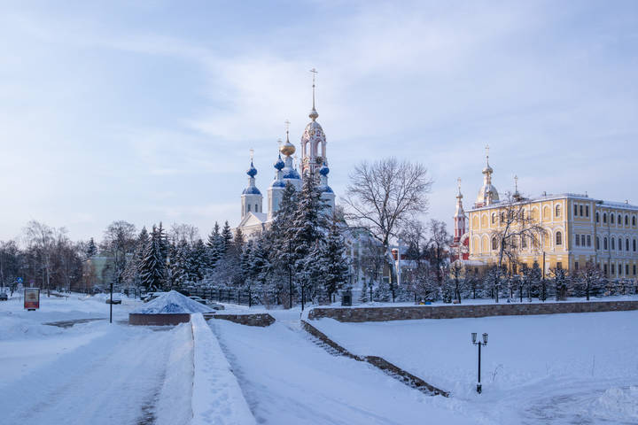Казанский мужской монастырь Тамбова.