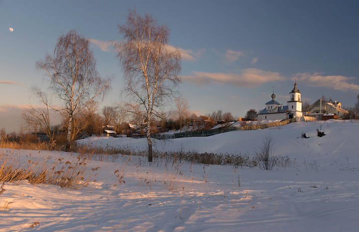 Старокурьяново, весна