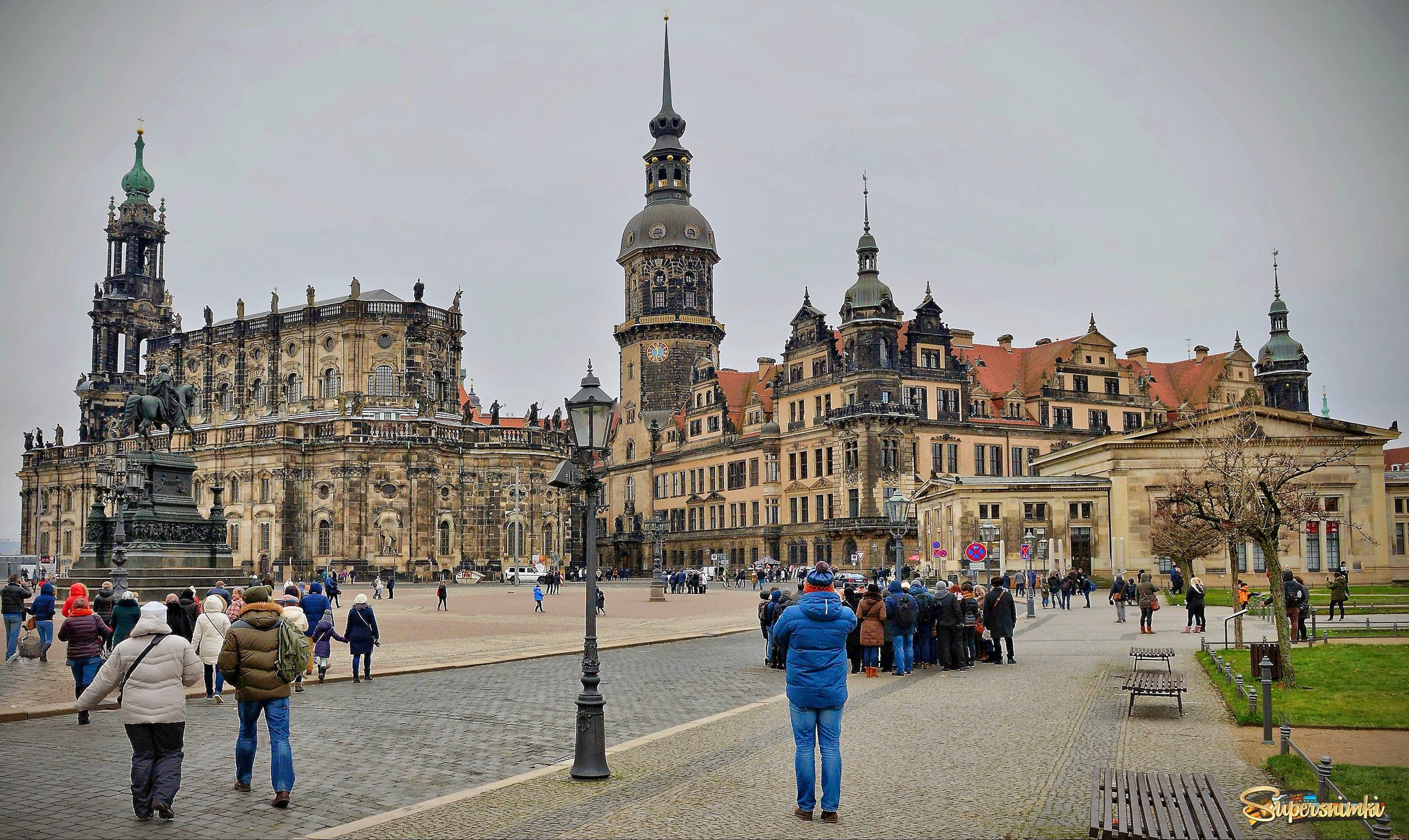 Допандемийный Дрезден