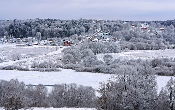 Первый снег.