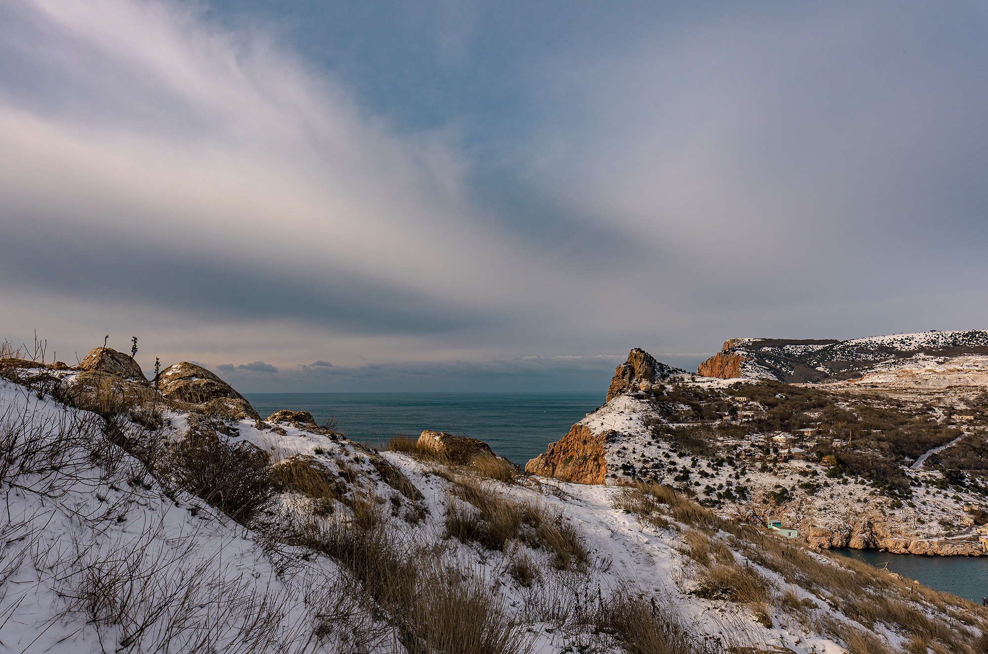 Балаклава Крым зимой