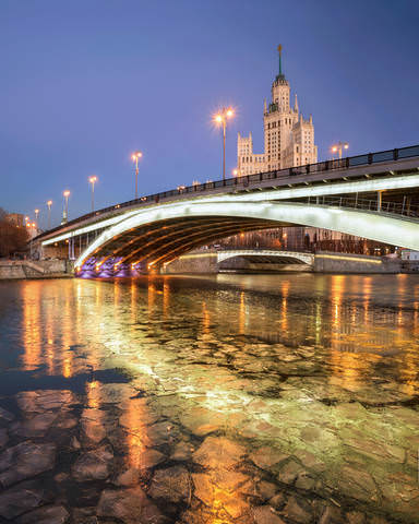 Лед, свет, мосты