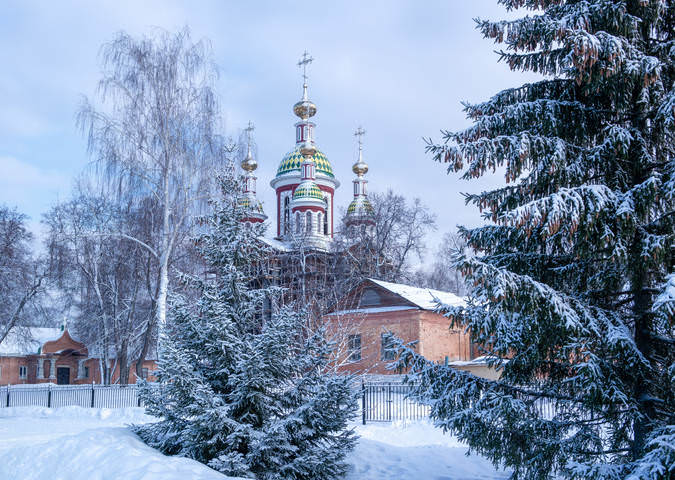 Трегуляевский Иоанно - Предтеченский мужской монастырь.