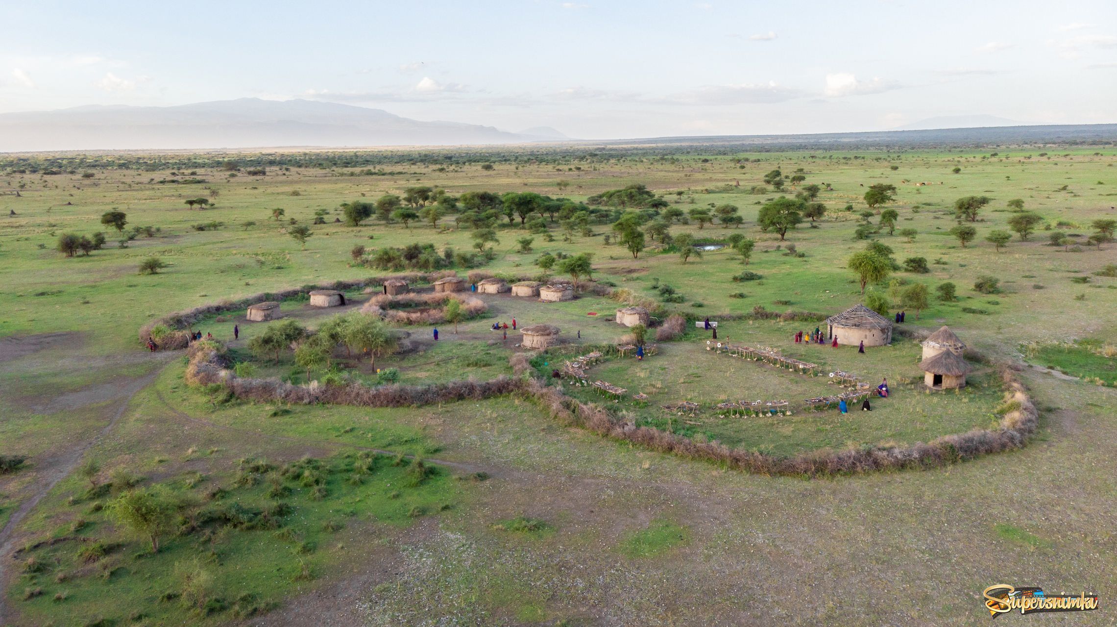 Деревня масаев