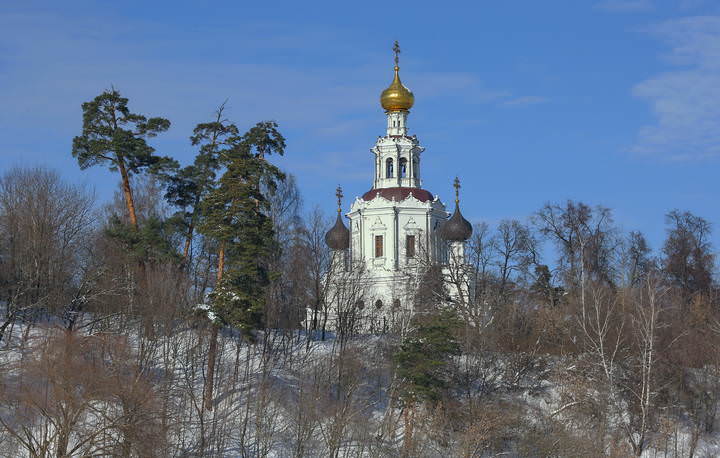 ...сияние Барокко в морозный  зимний день...