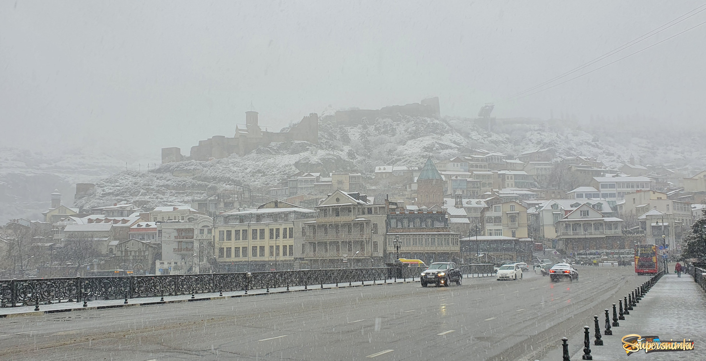 Тбилиси в снегу