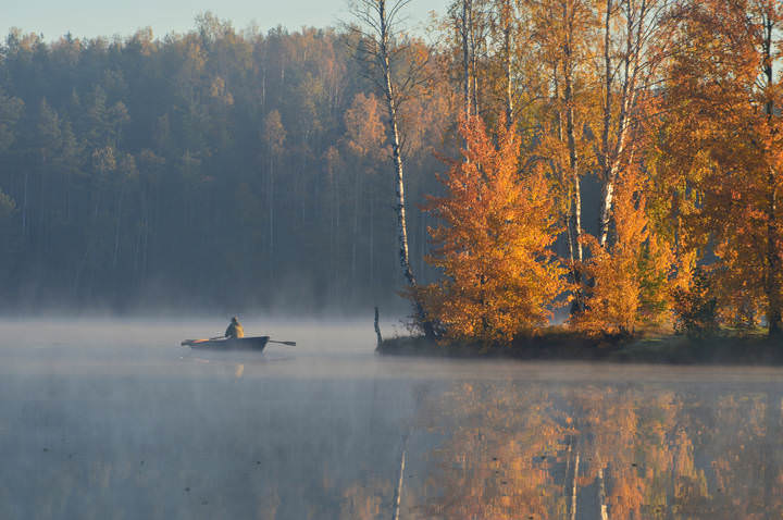 Утром рыбацким............