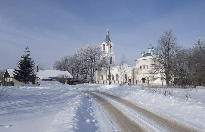 Морозный день