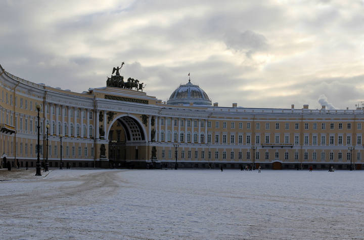 Зимний город