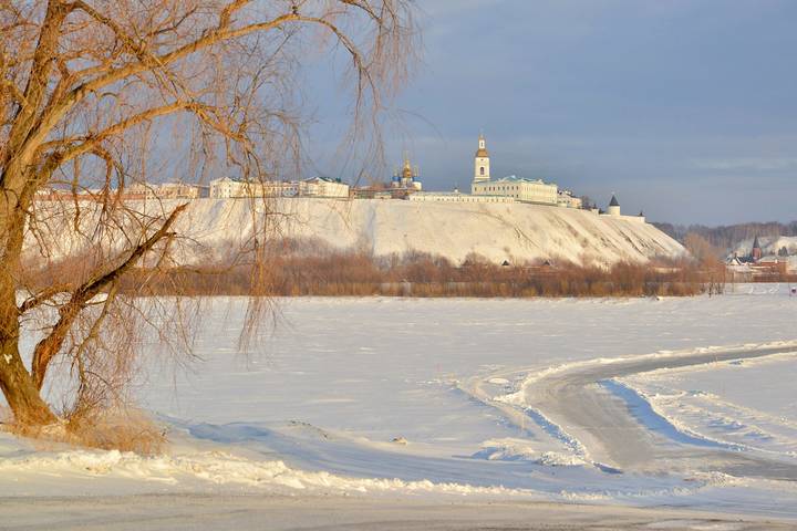 Ледовая переправа.