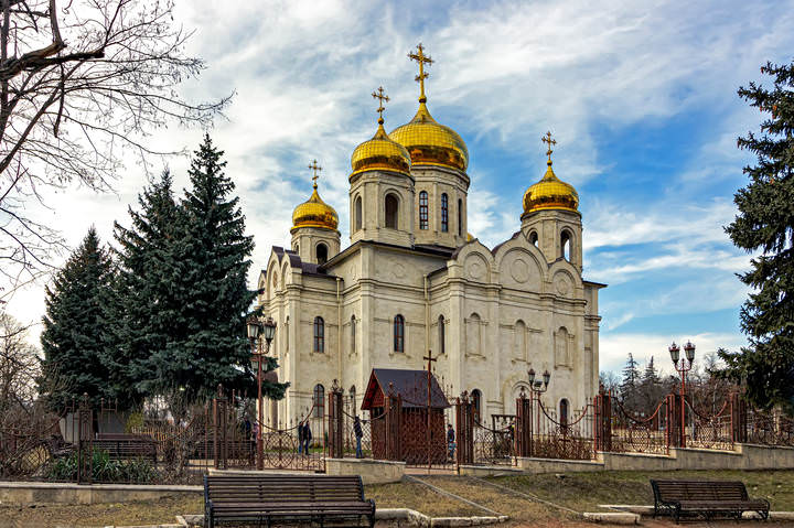 Храм в Пятигорске.