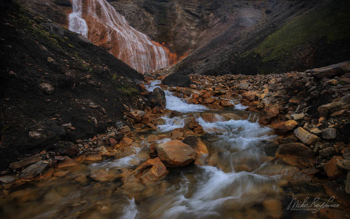 Raudufossar / Красный Водопад 
