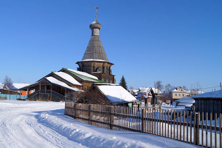 Конецдворье.Никольская церковь.