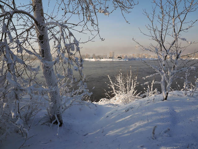 В январе на Ангаре