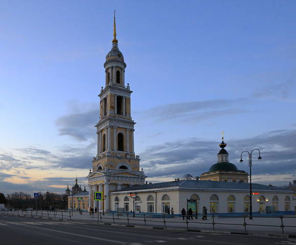 коломна  вечер
