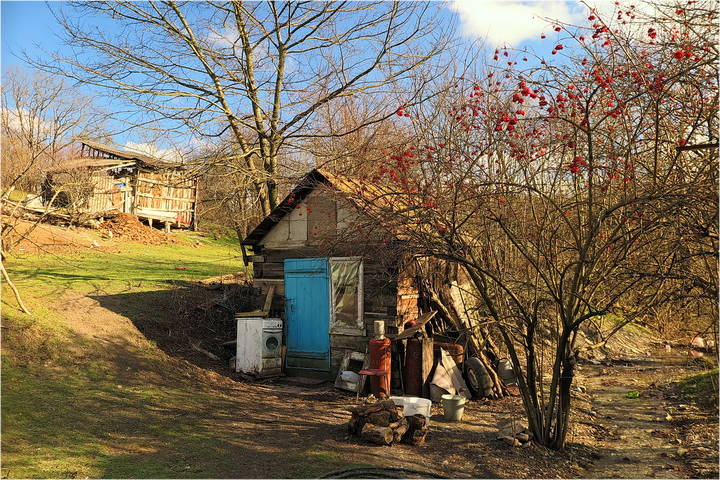 В деревне