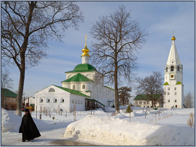 Фролищева пустынь. Февраль.