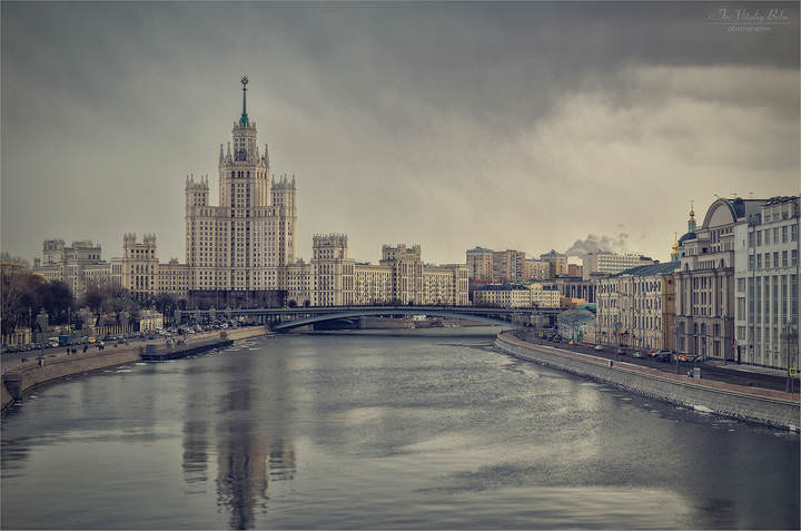 Москва. Высотка на Котельнической набережной