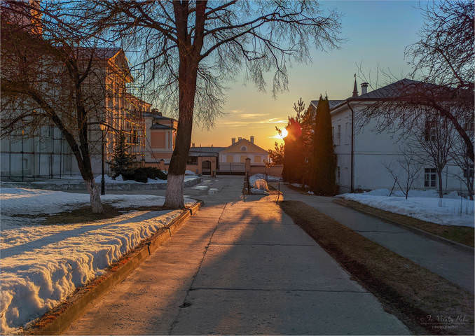 Мартовский закат