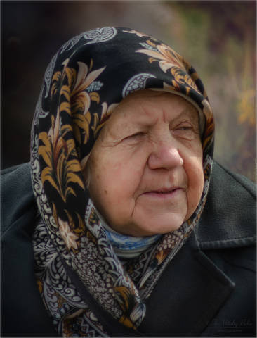 Портрет старушки