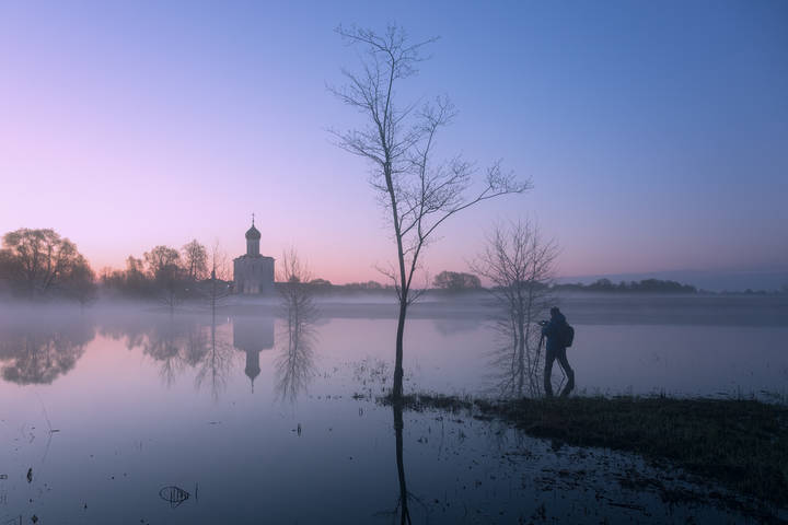 Раннее утро в Боголюбово