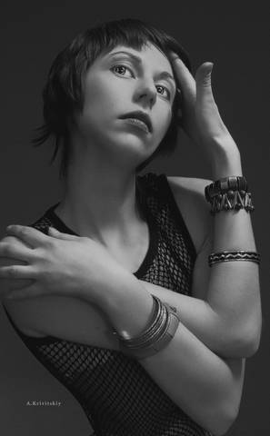 Portrait. Studio A. Krivitsky.