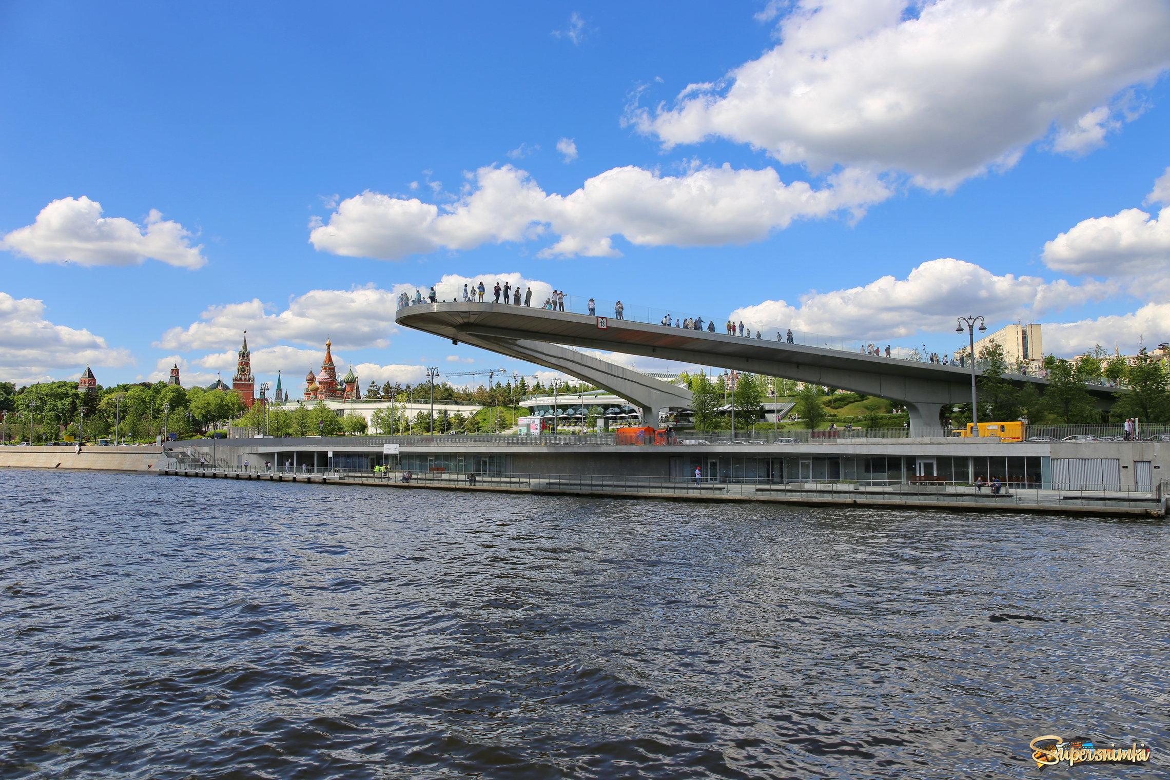 Москва, парящий мост