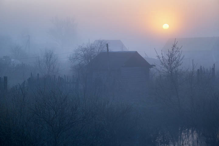 Утро в селе