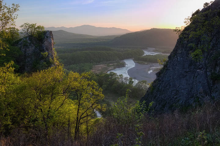 у скалы Орёл