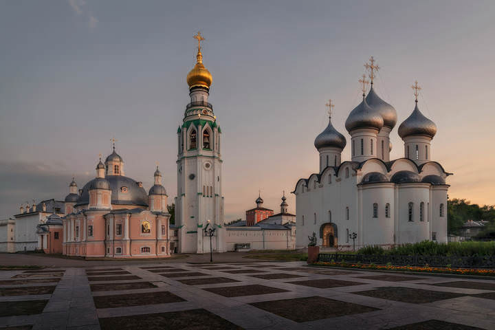 В вечернем свете..