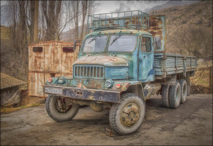Винтажный грузовик