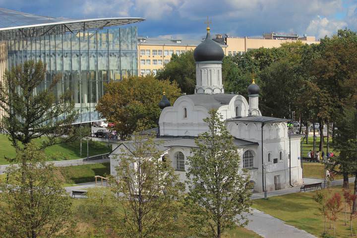 в Зарядье