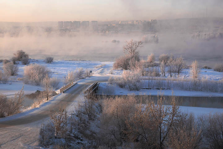 Морозным утром