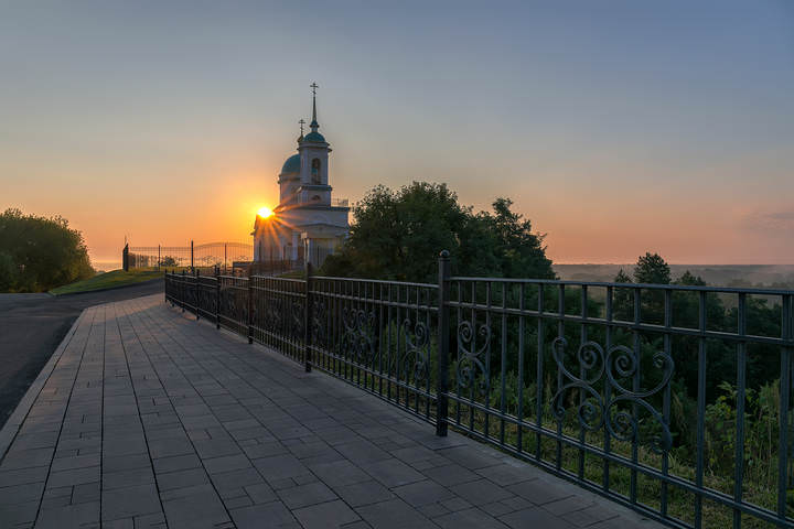 На рассвете