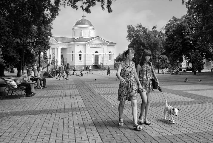 ЧБ зарисовка