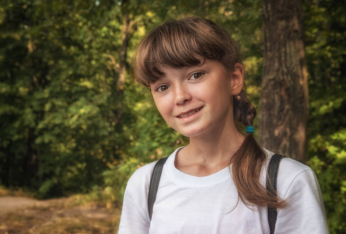 В походе