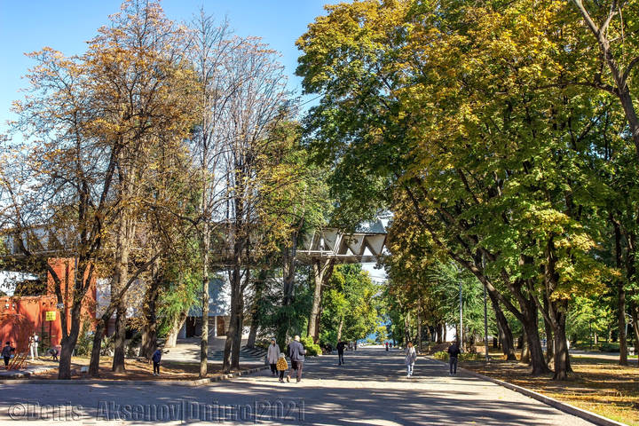 Днепр осенний