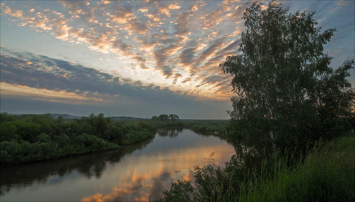На берегу Уньги