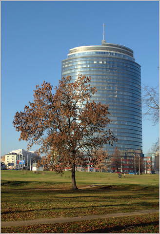 в городе осень