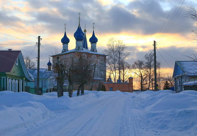 ... короткий зимний день холодный ...