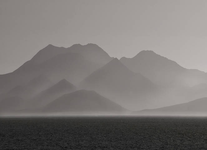 берег Чукотки (B&W)