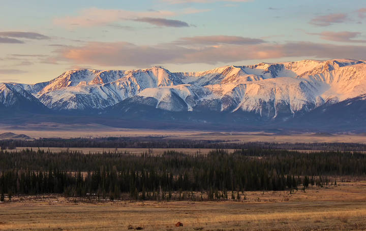 На рассвете
