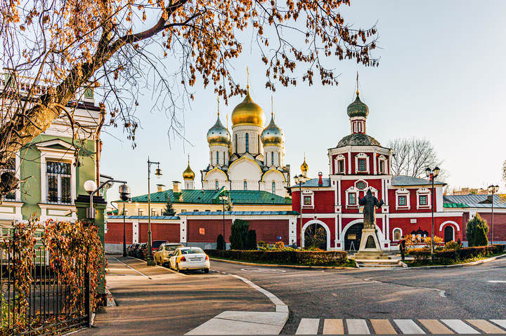 Зачатьевский монастырь,.