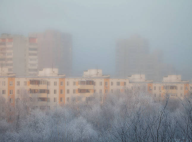 первое морозное утро