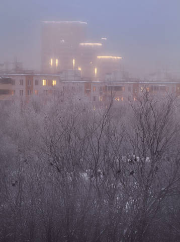 вечерело (многоярусная жизнь)