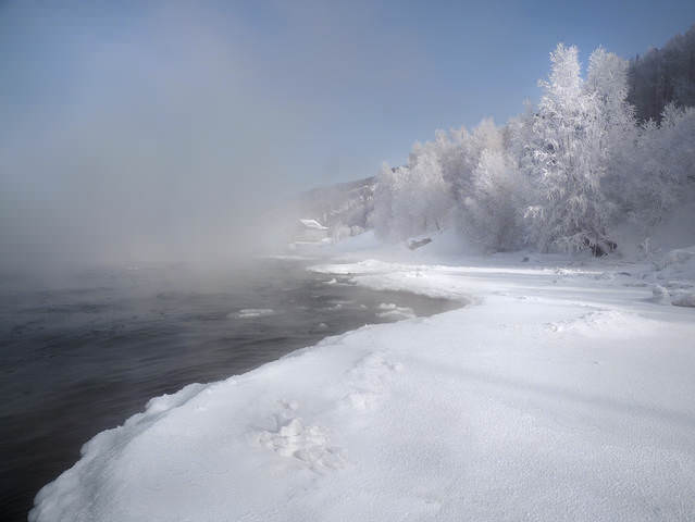 Морозным днём